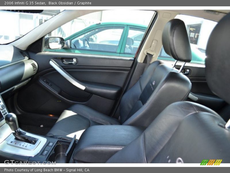 Black Obsidian / Graphite 2006 Infiniti G 35 Sedan