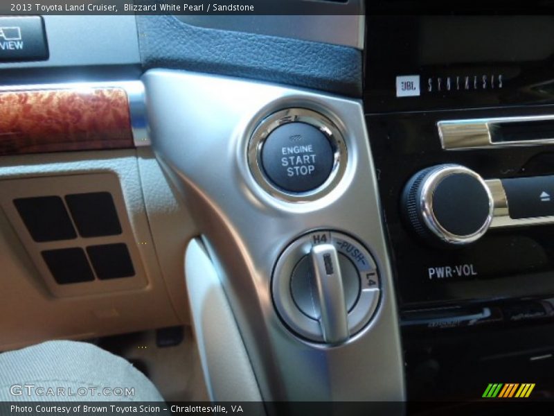 Blizzard White Pearl / Sandstone 2013 Toyota Land Cruiser