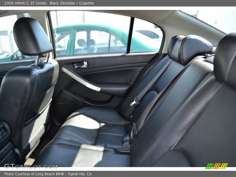 Black Obsidian / Graphite 2006 Infiniti G 35 Sedan