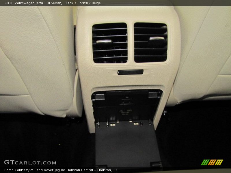 Black / Cornsilk Beige 2010 Volkswagen Jetta TDI Sedan