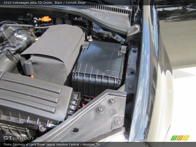 Black / Cornsilk Beige 2010 Volkswagen Jetta TDI Sedan