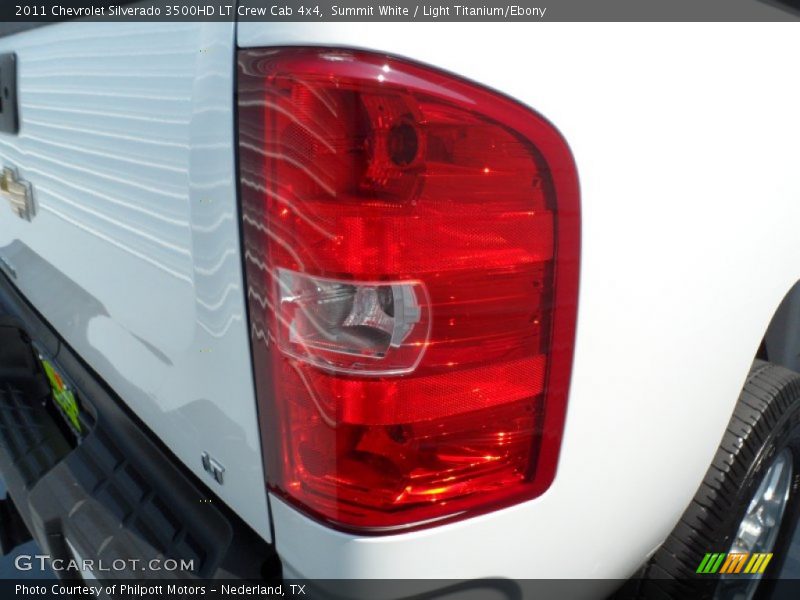 Summit White / Light Titanium/Ebony 2011 Chevrolet Silverado 3500HD LT Crew Cab 4x4
