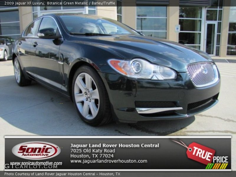 Botanical Green Metallic / Barley/Truffle 2009 Jaguar XF Luxury