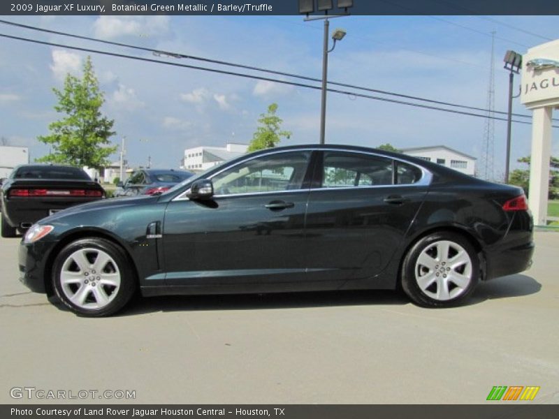 Botanical Green Metallic / Barley/Truffle 2009 Jaguar XF Luxury