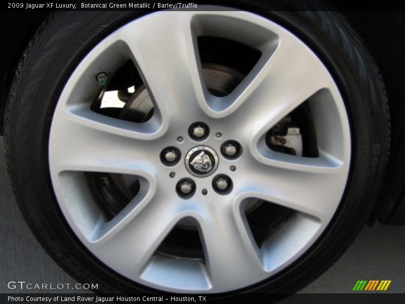 Botanical Green Metallic / Barley/Truffle 2009 Jaguar XF Luxury