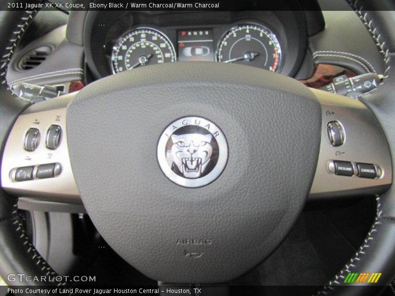 Ebony Black / Warm Charcoal/Warm Charcoal 2011 Jaguar XK XK Coupe