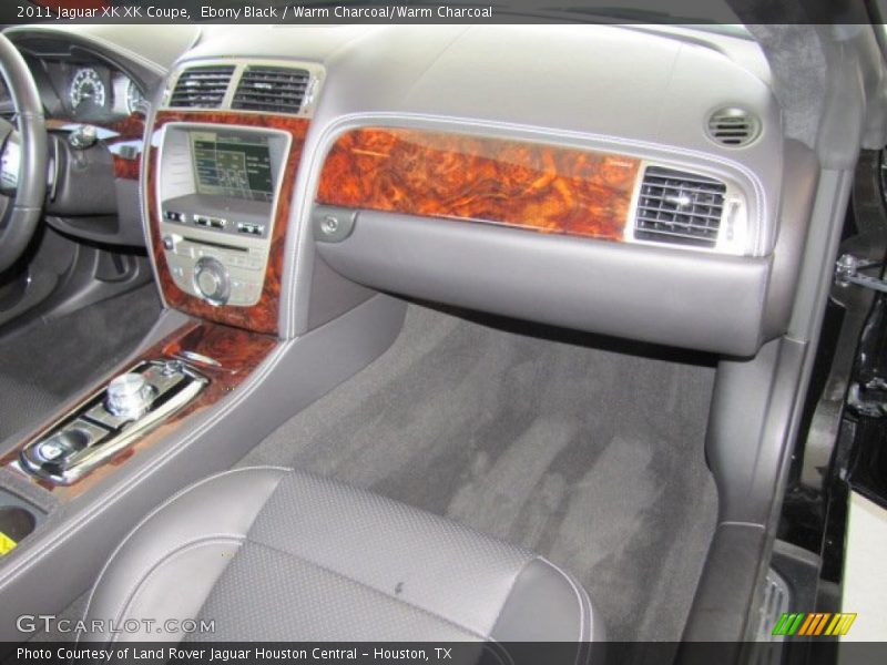 Ebony Black / Warm Charcoal/Warm Charcoal 2011 Jaguar XK XK Coupe