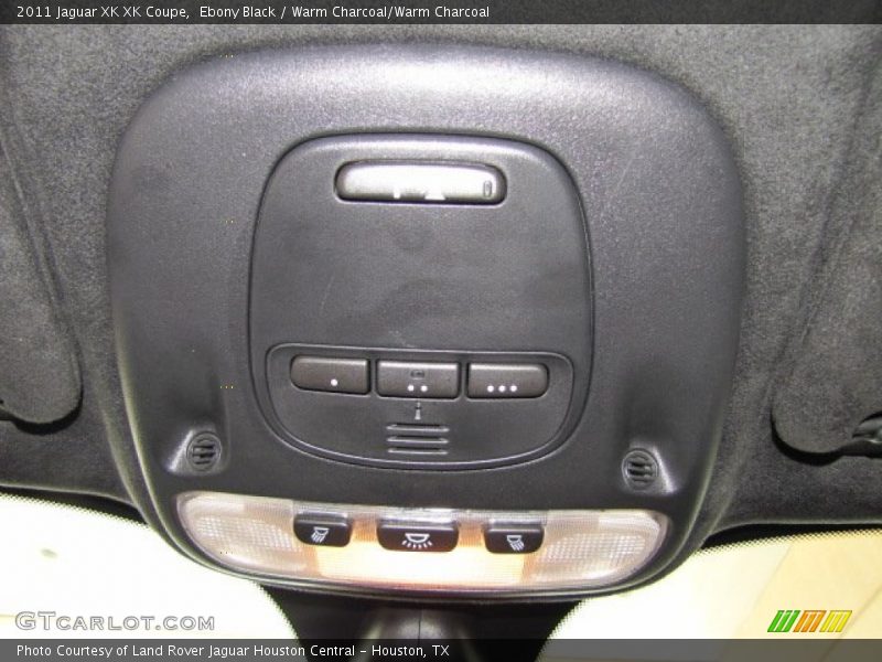 Ebony Black / Warm Charcoal/Warm Charcoal 2011 Jaguar XK XK Coupe