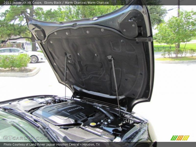 Ebony Black / Warm Charcoal/Warm Charcoal 2011 Jaguar XK XK Coupe