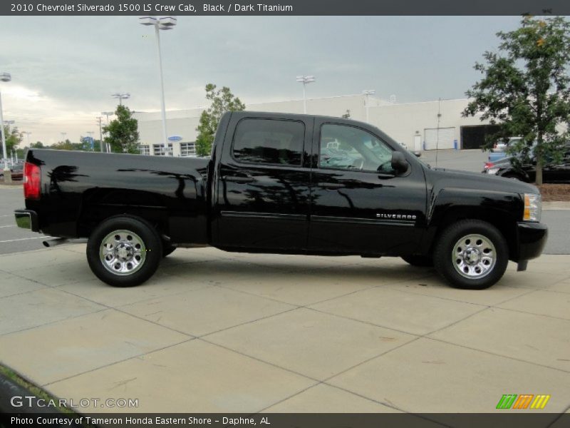 Black / Dark Titanium 2010 Chevrolet Silverado 1500 LS Crew Cab