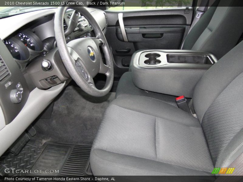 Black / Dark Titanium 2010 Chevrolet Silverado 1500 LS Crew Cab