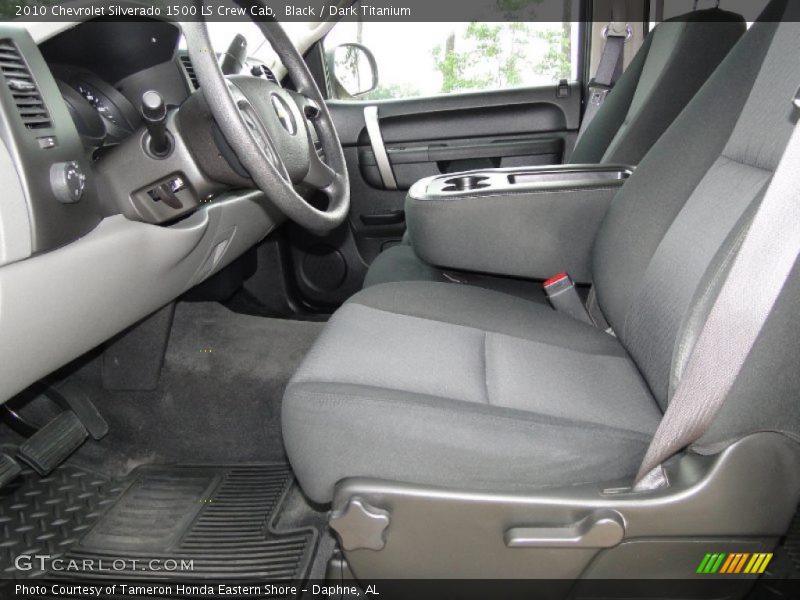 Black / Dark Titanium 2010 Chevrolet Silverado 1500 LS Crew Cab