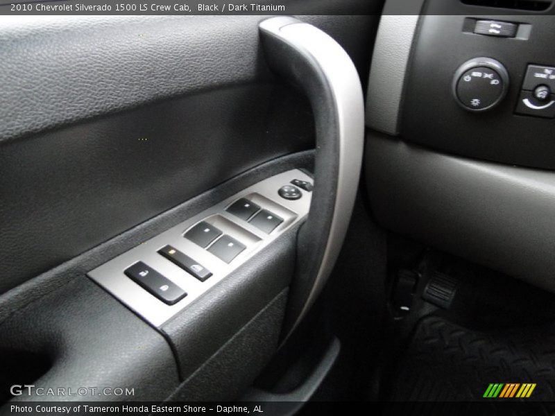 Black / Dark Titanium 2010 Chevrolet Silverado 1500 LS Crew Cab