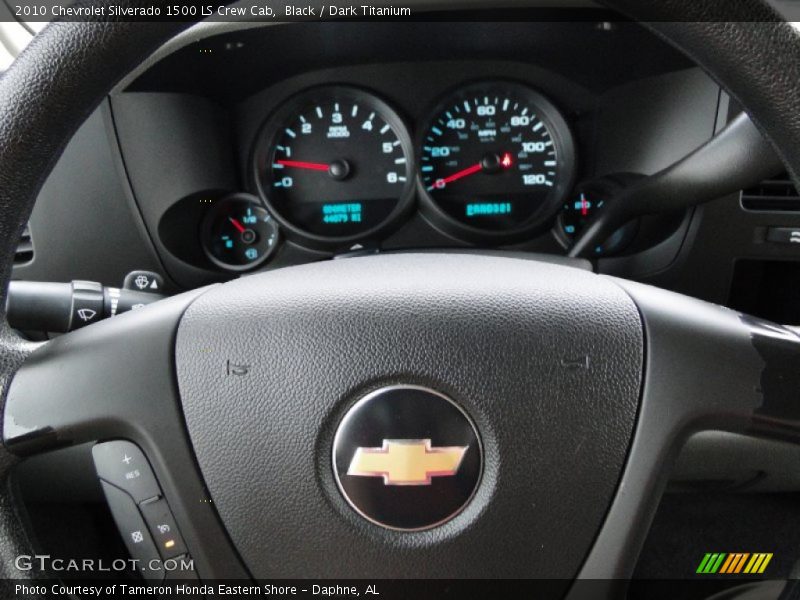 Black / Dark Titanium 2010 Chevrolet Silverado 1500 LS Crew Cab