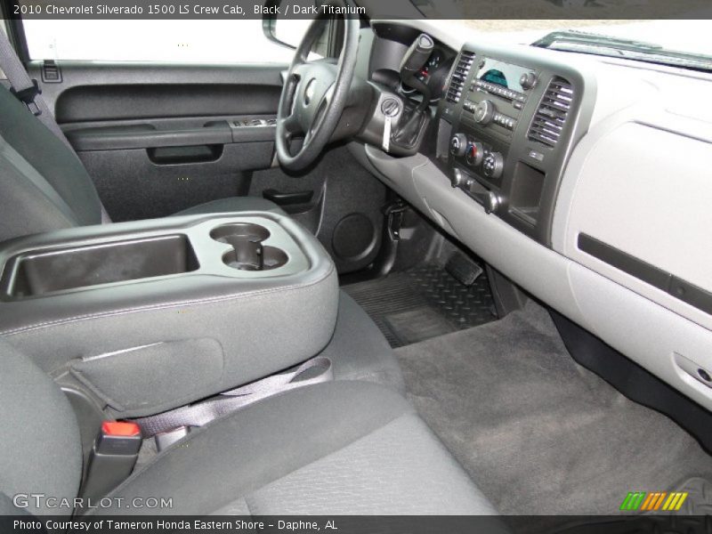 Black / Dark Titanium 2010 Chevrolet Silverado 1500 LS Crew Cab