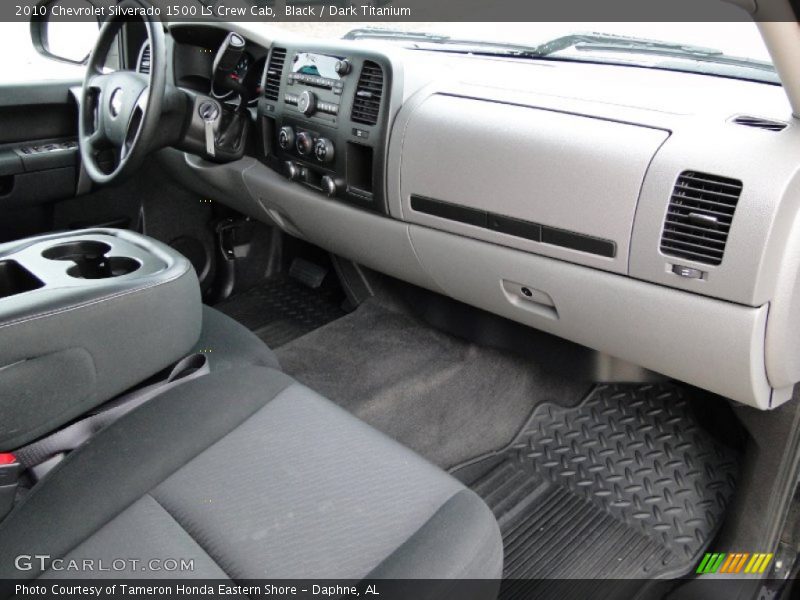 Black / Dark Titanium 2010 Chevrolet Silverado 1500 LS Crew Cab