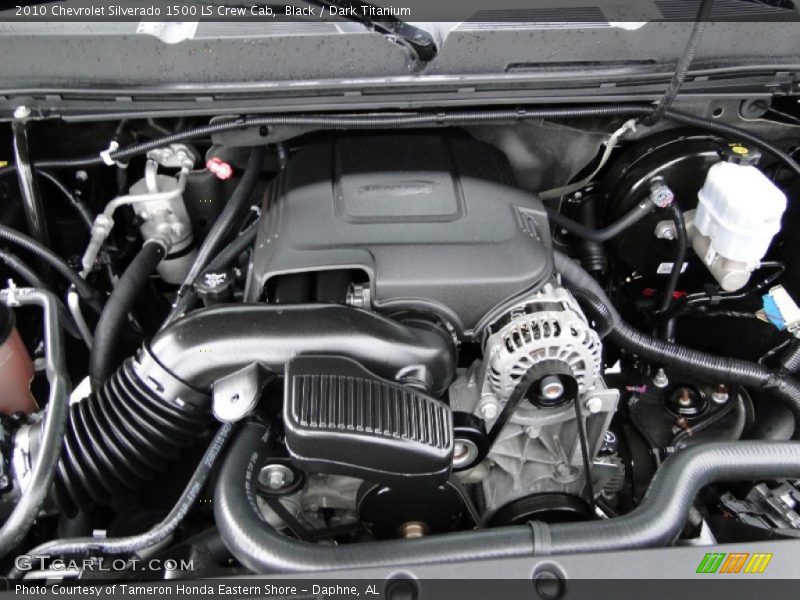 Black / Dark Titanium 2010 Chevrolet Silverado 1500 LS Crew Cab