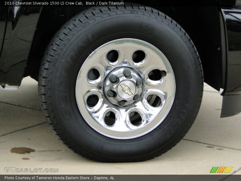 Black / Dark Titanium 2010 Chevrolet Silverado 1500 LS Crew Cab