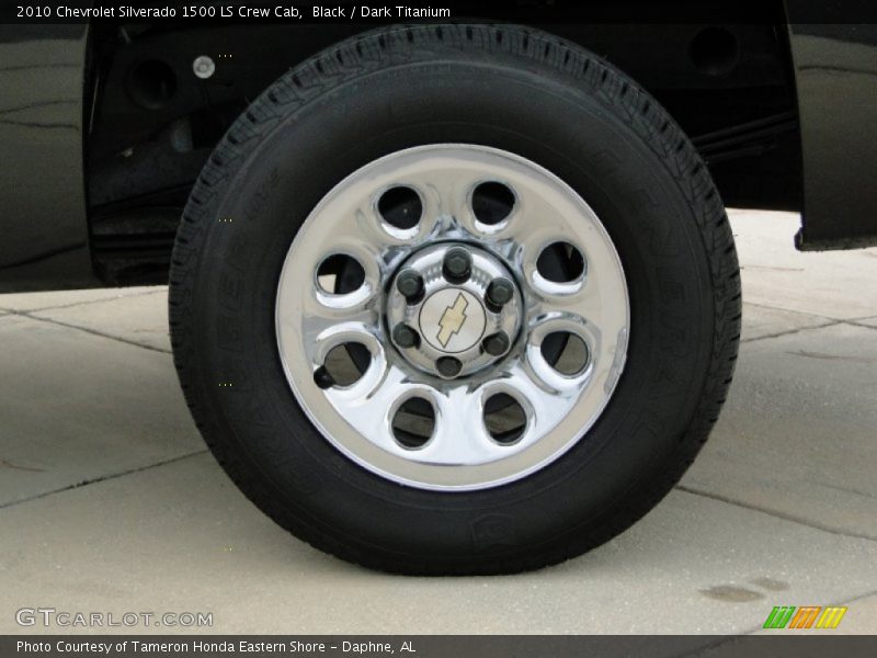 Black / Dark Titanium 2010 Chevrolet Silverado 1500 LS Crew Cab