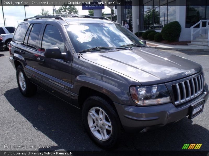 Graphite Metallic / Dark Slate Gray 2004 Jeep Grand Cherokee Laredo 4x4