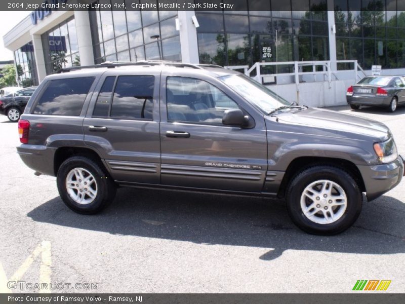 Graphite Metallic / Dark Slate Gray 2004 Jeep Grand Cherokee Laredo 4x4