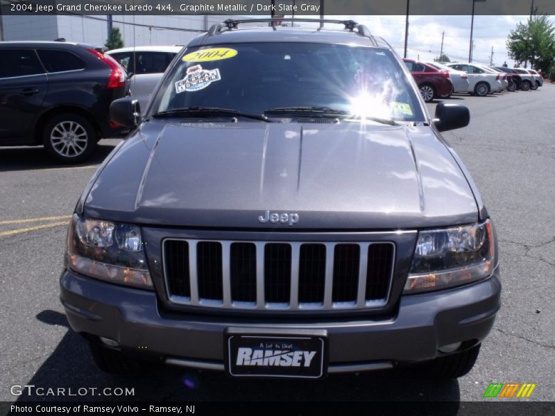 Graphite Metallic / Dark Slate Gray 2004 Jeep Grand Cherokee Laredo 4x4