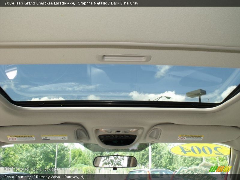 Graphite Metallic / Dark Slate Gray 2004 Jeep Grand Cherokee Laredo 4x4