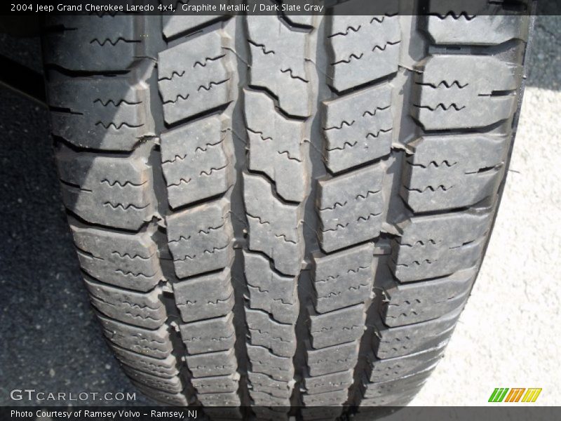 Graphite Metallic / Dark Slate Gray 2004 Jeep Grand Cherokee Laredo 4x4