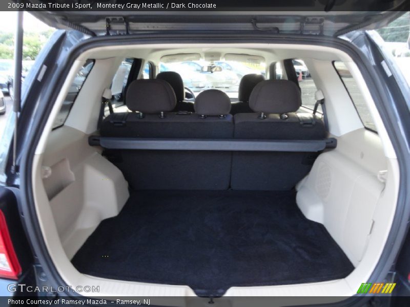 Monterey Gray Metallic / Dark Chocolate 2009 Mazda Tribute i Sport