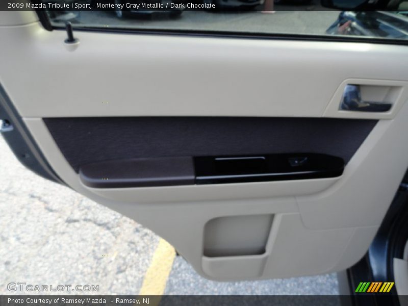 Monterey Gray Metallic / Dark Chocolate 2009 Mazda Tribute i Sport