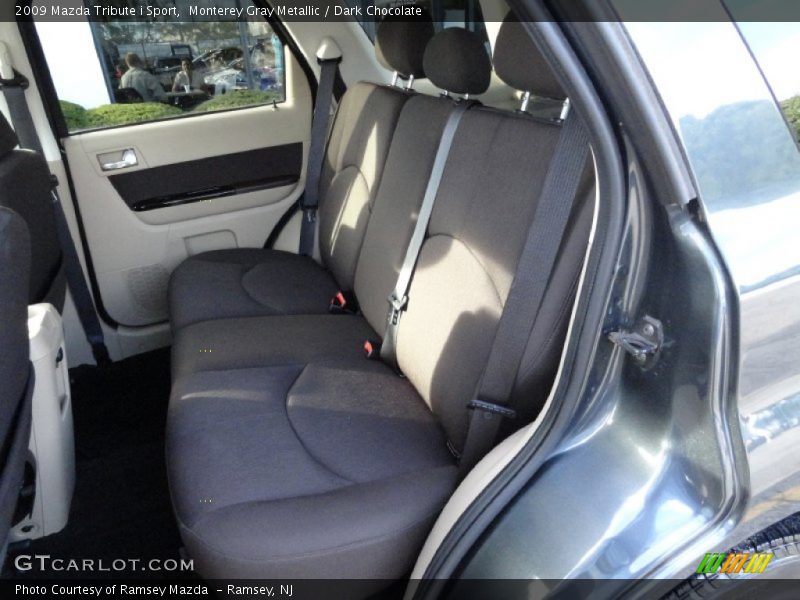 Monterey Gray Metallic / Dark Chocolate 2009 Mazda Tribute i Sport