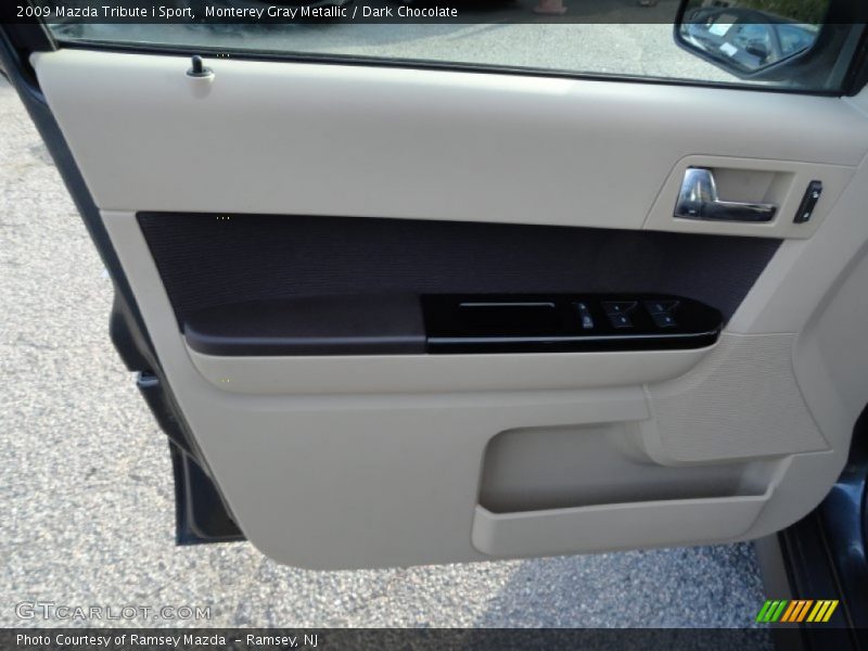 Monterey Gray Metallic / Dark Chocolate 2009 Mazda Tribute i Sport
