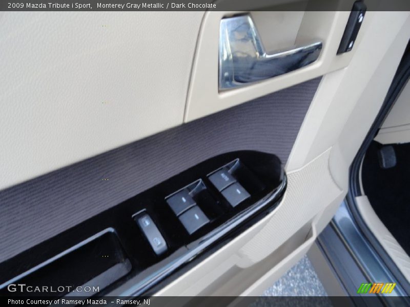 Monterey Gray Metallic / Dark Chocolate 2009 Mazda Tribute i Sport