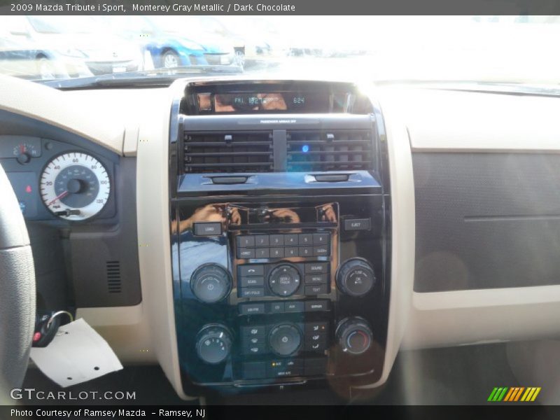 Monterey Gray Metallic / Dark Chocolate 2009 Mazda Tribute i Sport