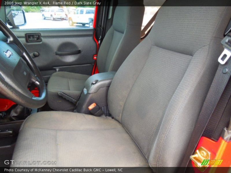 Flame Red / Dark Slate Gray 2006 Jeep Wrangler X 4x4