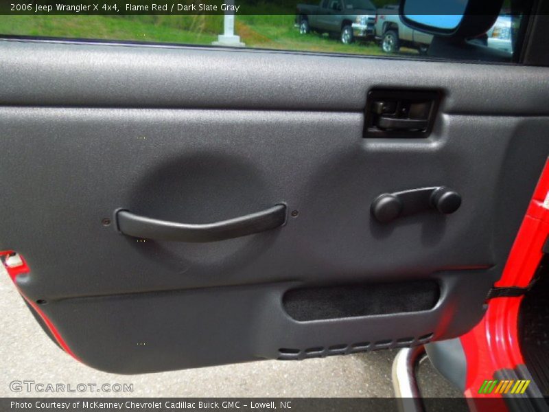 Flame Red / Dark Slate Gray 2006 Jeep Wrangler X 4x4