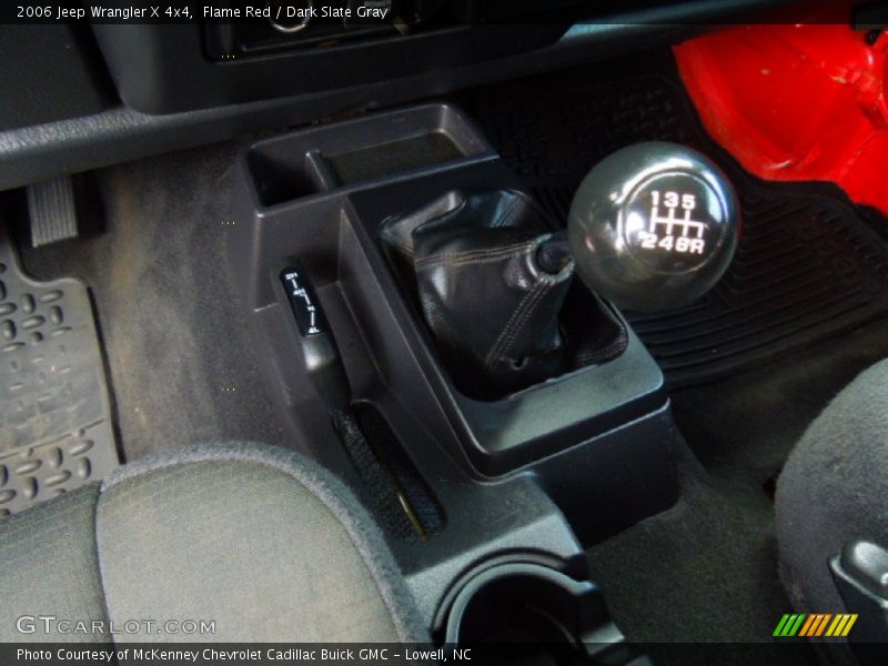Flame Red / Dark Slate Gray 2006 Jeep Wrangler X 4x4