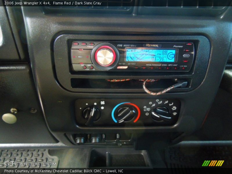 Flame Red / Dark Slate Gray 2006 Jeep Wrangler X 4x4