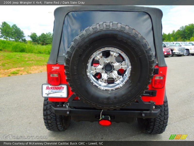 Flame Red / Dark Slate Gray 2006 Jeep Wrangler X 4x4