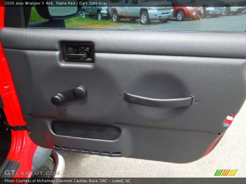 Flame Red / Dark Slate Gray 2006 Jeep Wrangler X 4x4