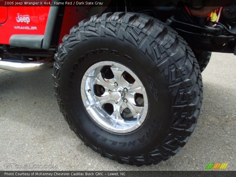 Flame Red / Dark Slate Gray 2006 Jeep Wrangler X 4x4