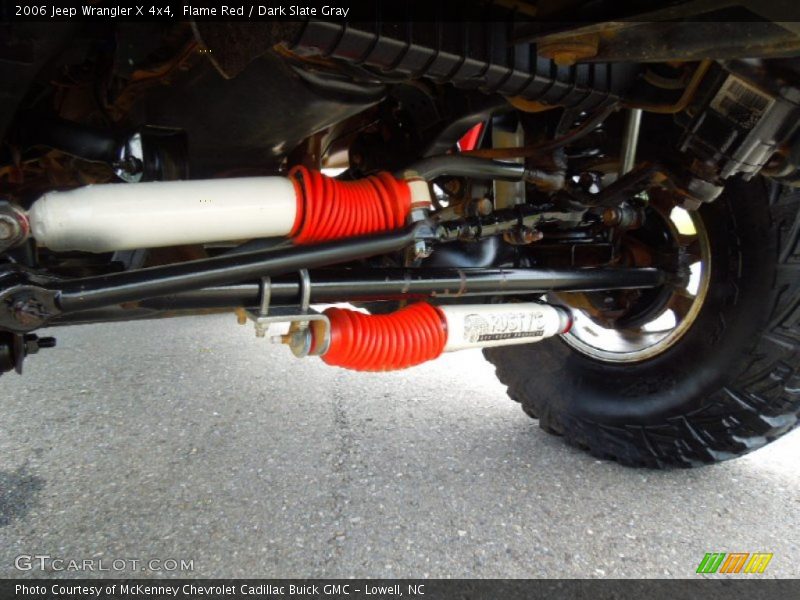 Flame Red / Dark Slate Gray 2006 Jeep Wrangler X 4x4