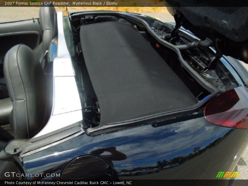 Mysterious Black / Ebony 2007 Pontiac Solstice GXP Roadster