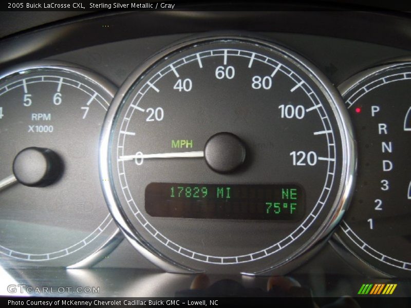 Sterling Silver Metallic / Gray 2005 Buick LaCrosse CXL