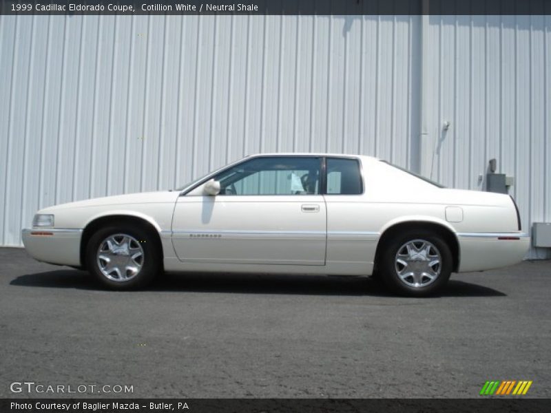 Cotillion White / Neutral Shale 1999 Cadillac Eldorado Coupe