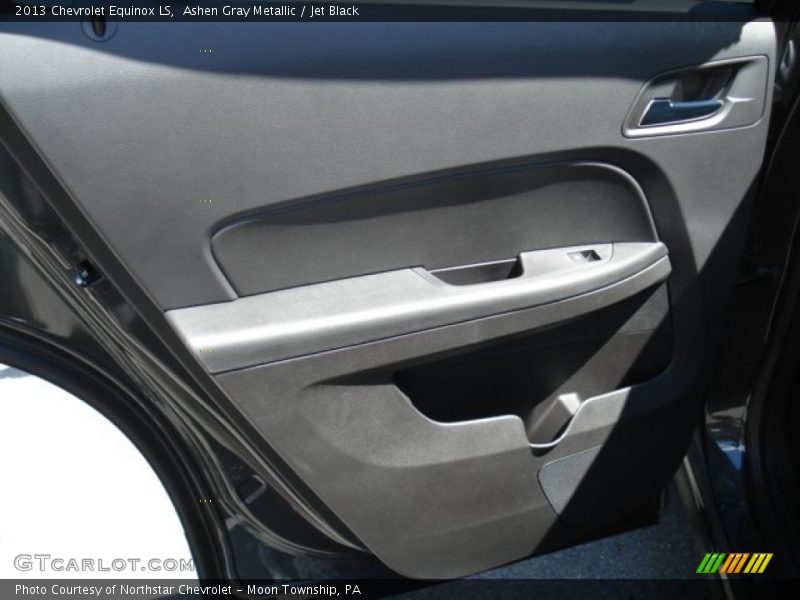 Ashen Gray Metallic / Jet Black 2013 Chevrolet Equinox LS