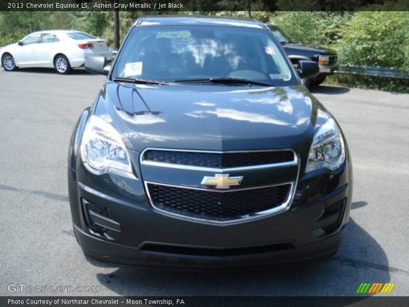 Ashen Gray Metallic / Jet Black 2013 Chevrolet Equinox LS