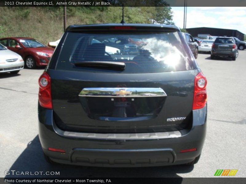 Ashen Gray Metallic / Jet Black 2013 Chevrolet Equinox LS