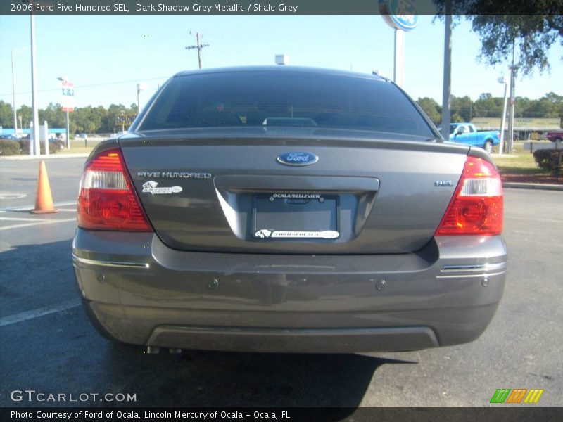 Dark Shadow Grey Metallic / Shale Grey 2006 Ford Five Hundred SEL