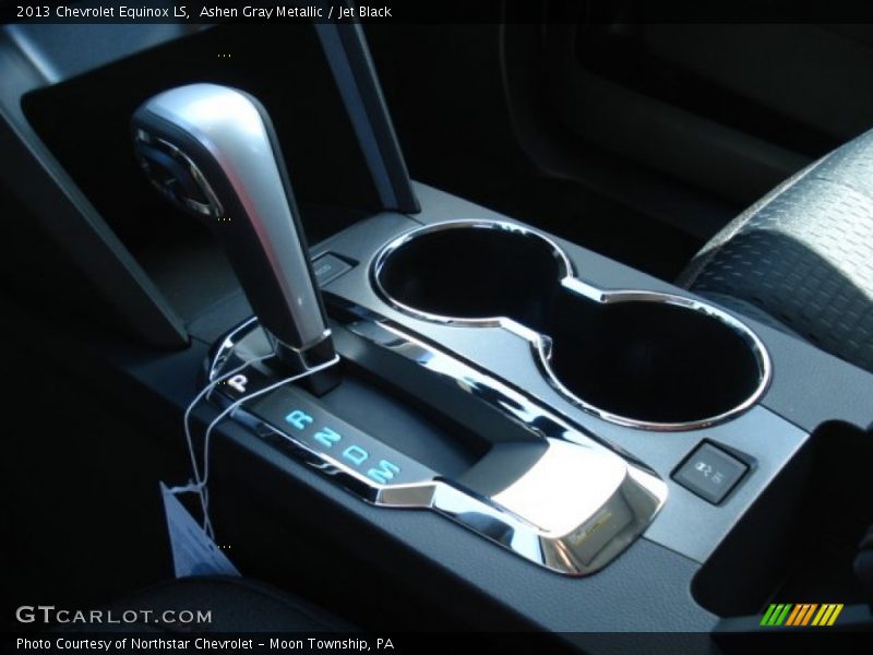 Ashen Gray Metallic / Jet Black 2013 Chevrolet Equinox LS